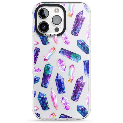 Iridescent Prism Crystals