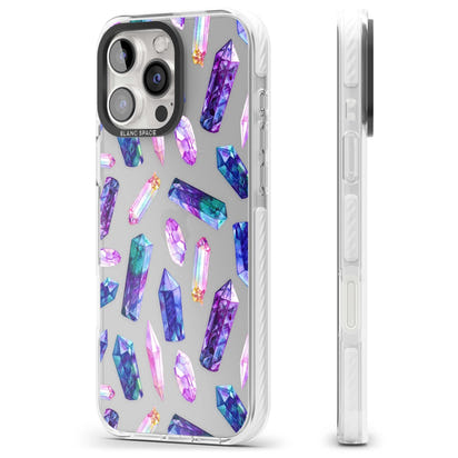 Iridescent Prism Crystals