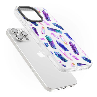 Iridescent Prism Crystals