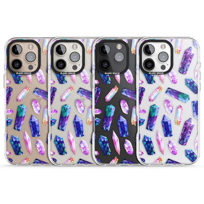 Iridescent Prism Crystals