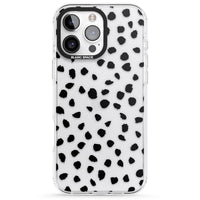 Black Dalmatian Polka Dot