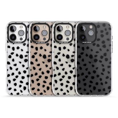 Black Dalmatian Polka Dot