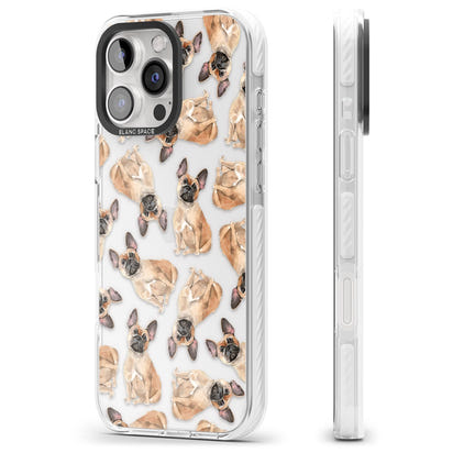 French Bulldog Watercolour Pattern