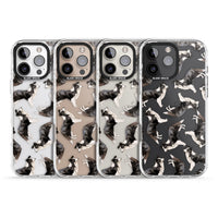 Border Collie Pattern Watercolour