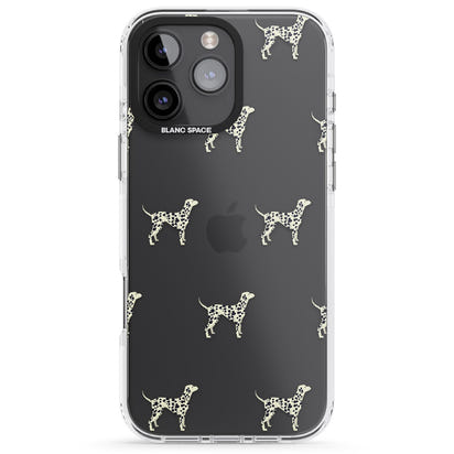 Motif de chien dalmatien
