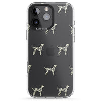 Motif de chien dalmatien