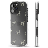 Motif de chien dalmatien