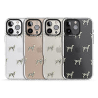 Motif de chien dalmatien