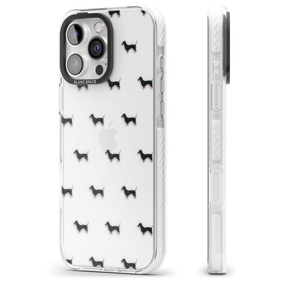 Dachshund Pattern Clear