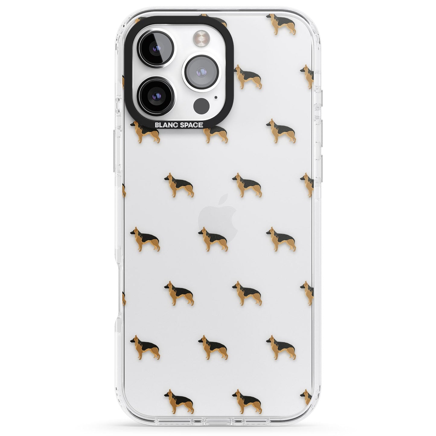 German Shepherd Pattern Clear