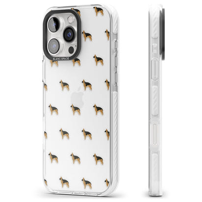 German Shepherd Pattern Clear