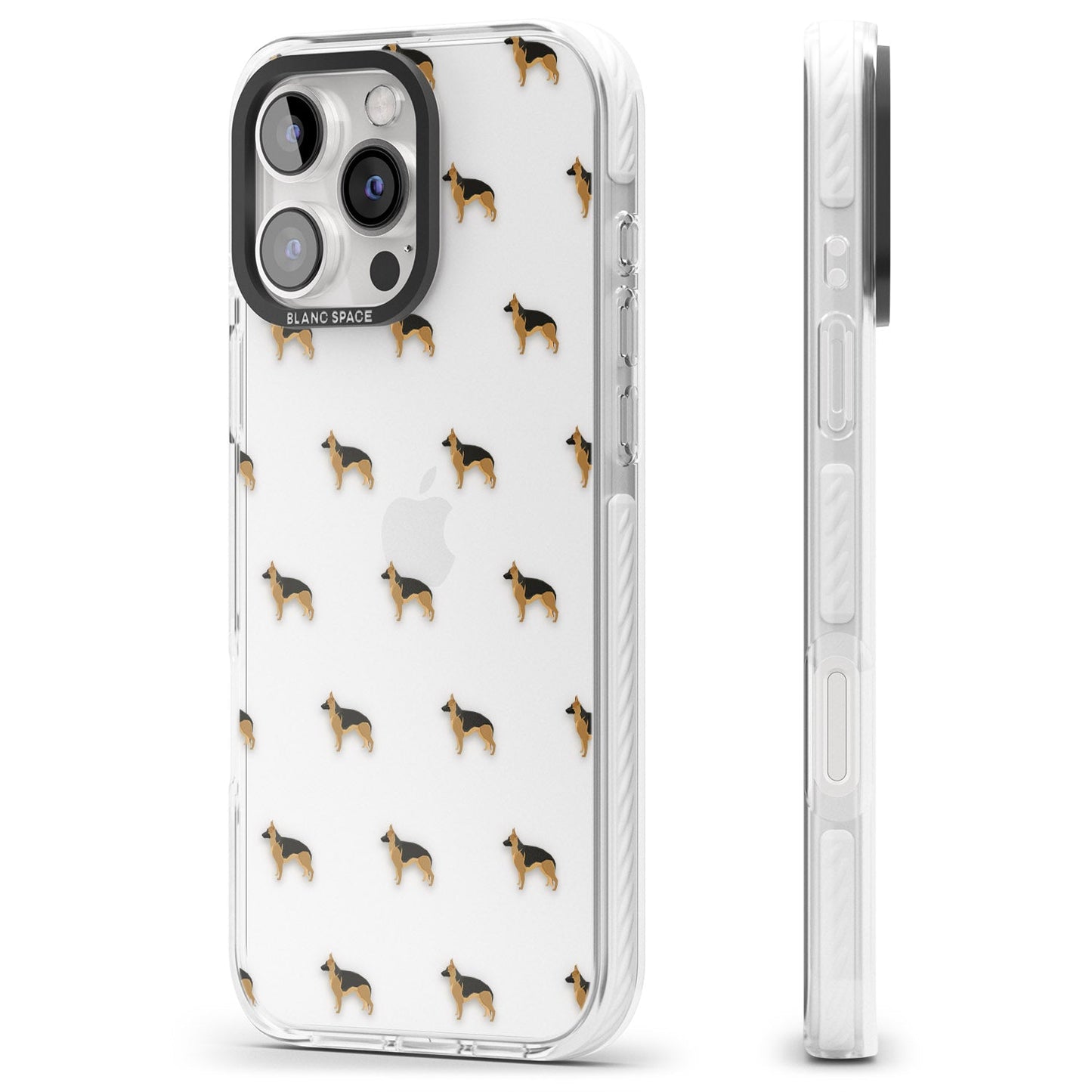 German Shepherd Pattern Clear