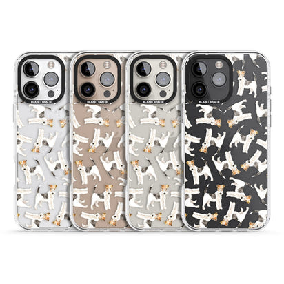 Wire Haired Fox Terrier Dog Pattern