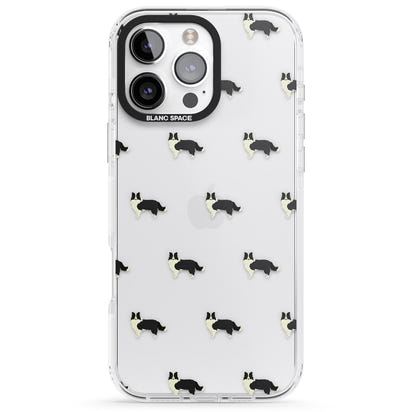 Border Collie Pattern Clear