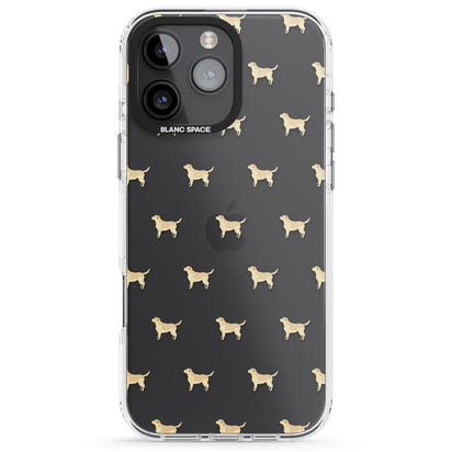 Tan Labrador Dog Pattern