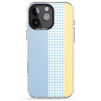 Abstract Grid Blue & Yellow