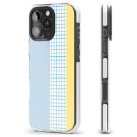 Abstract Grid Blue & Yellow