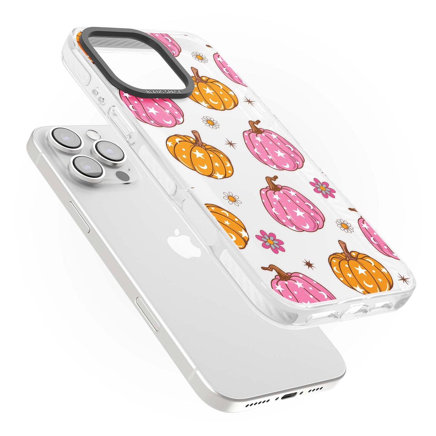 Motif de citrouilles Fleurs et Étoiles