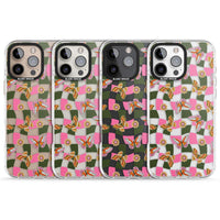 Wavy Butterfly Checked Pattern