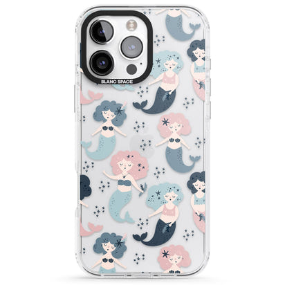 Pastellfarbene Meerjungfrauen