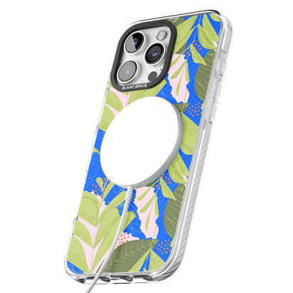 Fern Leaves Abstract Pattern