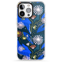 Dark Botanicals Abstract Pattern