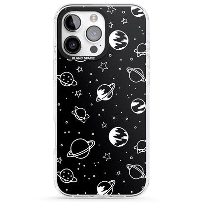 Cosmic Sketch White Black