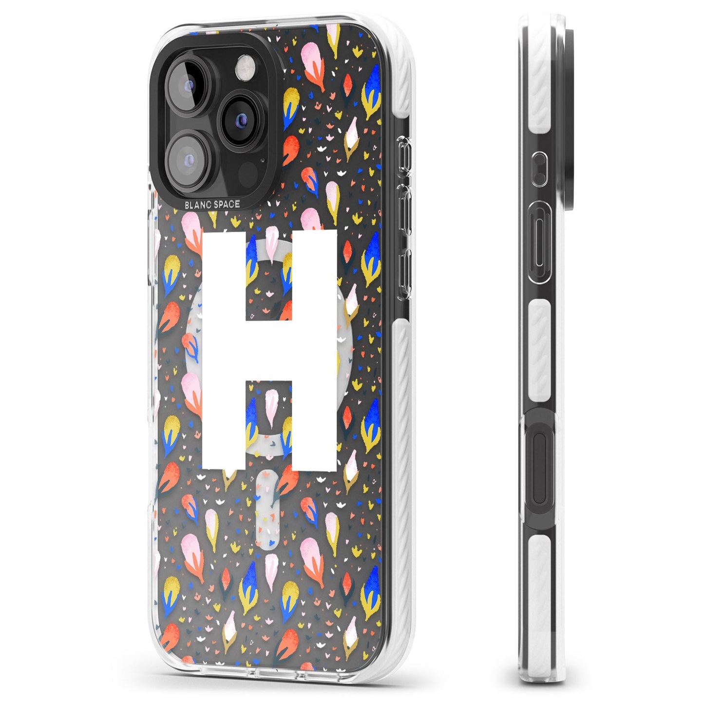 Personalised Abstract Floral Initial