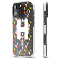 Personalised Abstract Floral Initial