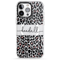 Personalised Cursive Leopard Spots