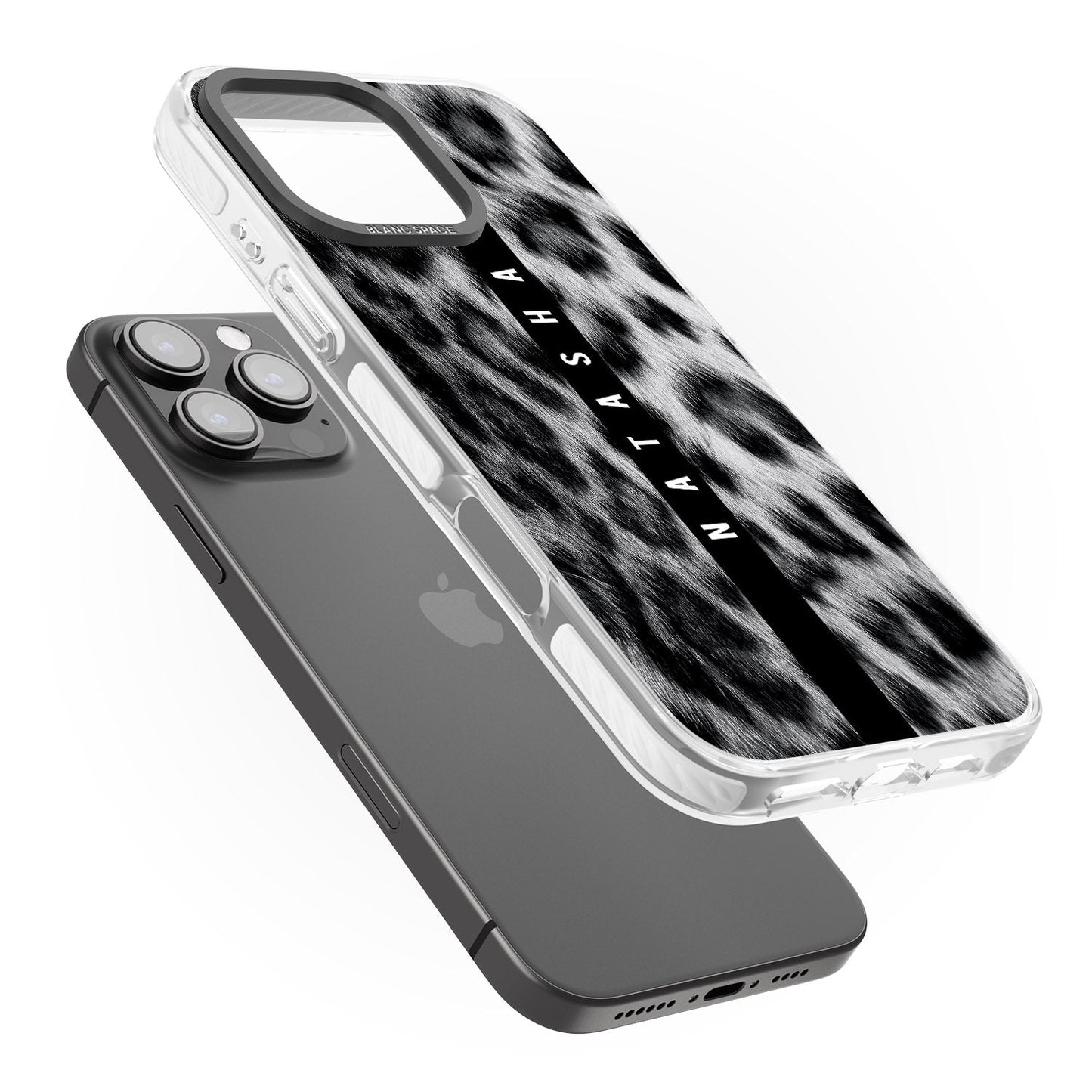 Personalised Snow Leopard Print