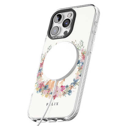 Personalised Chihuahua Floral Portrait