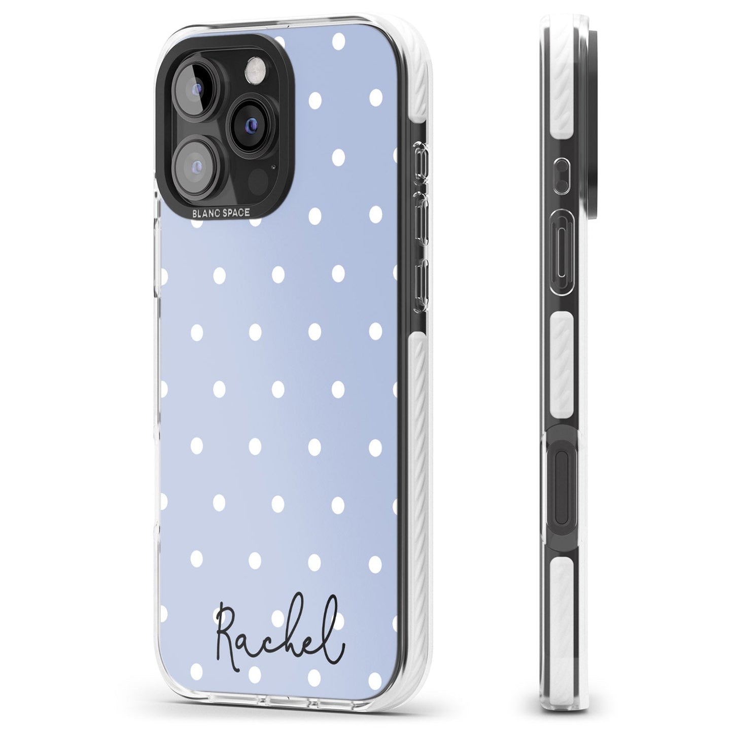Personalised Simple Light Blue Dots