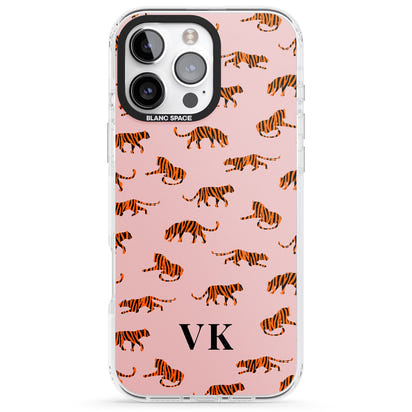 Personalised Pink Safari Tiger Pattern