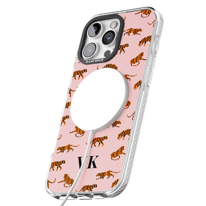 Personalised Pink Safari Tiger Pattern