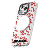 Personalised Red Snake Pattern