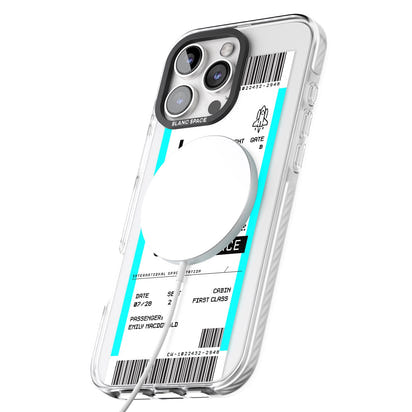 Personalised Space Travel Ticket