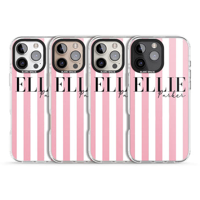 Personalised Pink Stripes