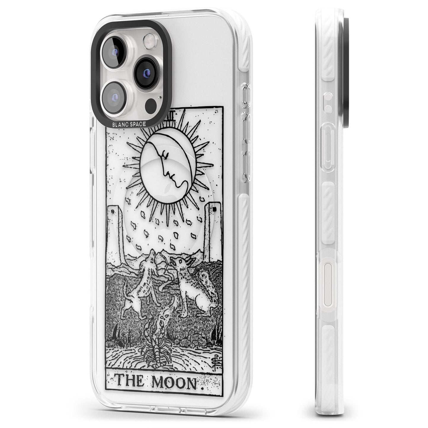 Personalised The Moon Tarot Card (Clear)