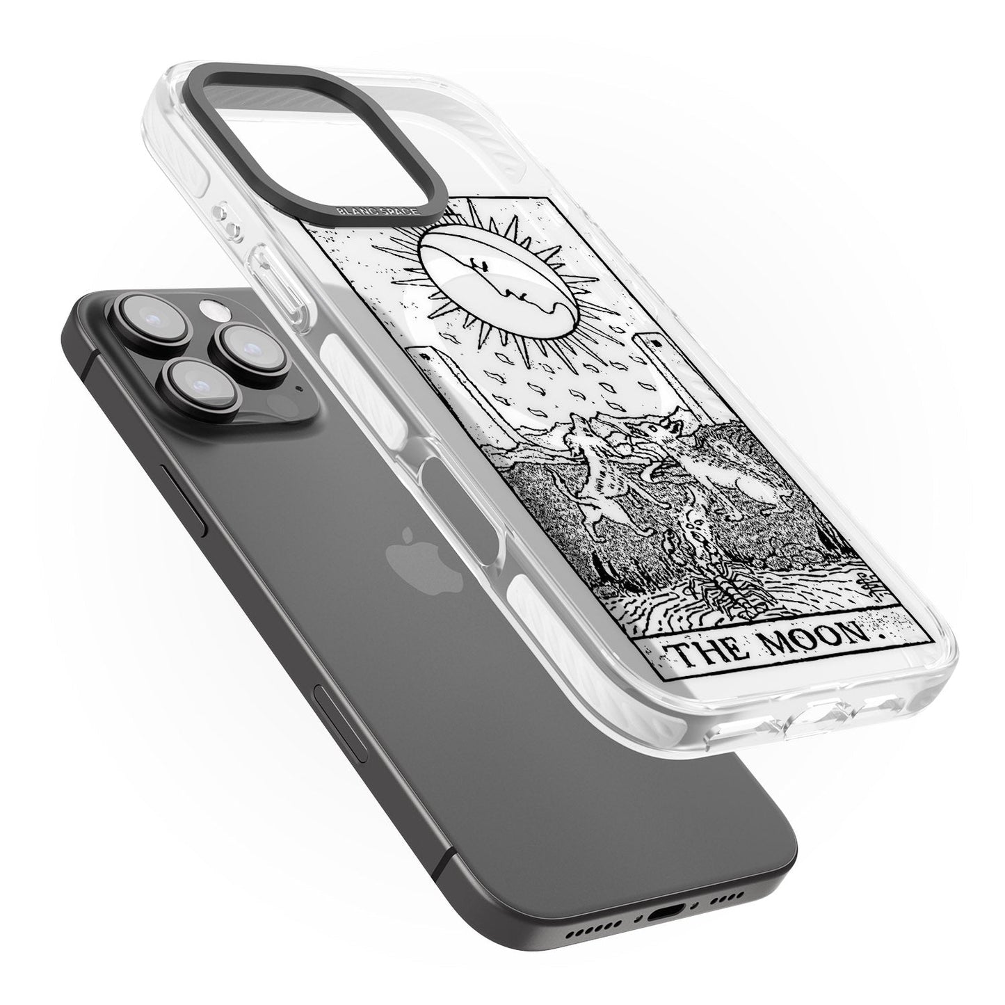 Personalised The Moon Tarot Card (Clear)