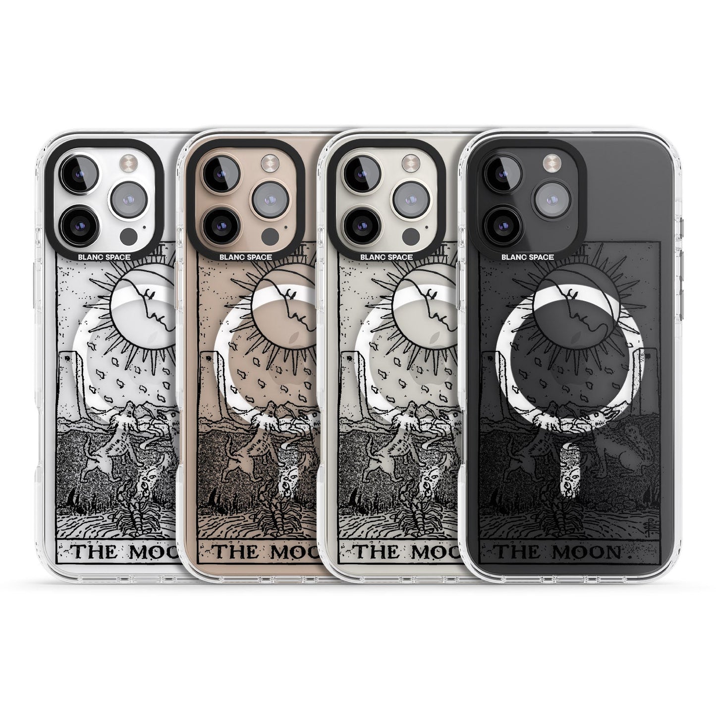 Personalised The Moon Tarot Card (Clear)