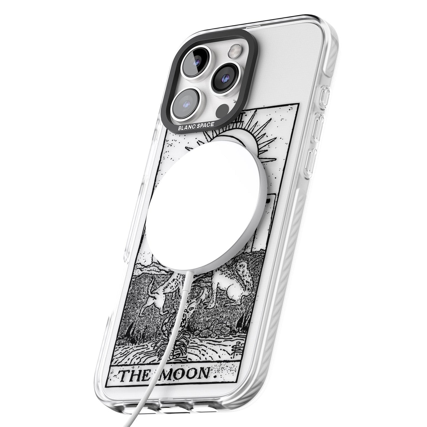 Personalised The Moon Tarot Card (Clear)