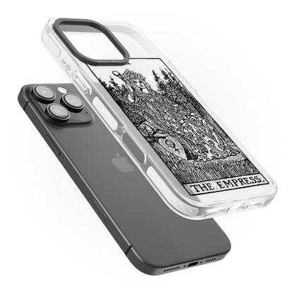 Personalisierte Tarotkarte „Die Kaiserin“ (Transparent)
