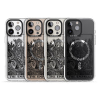 Personalisierte Tarotkarte „Die Kaiserin“ (Transparent)