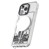 Personalisierte Stärke-Tarotkarte (Transparent)