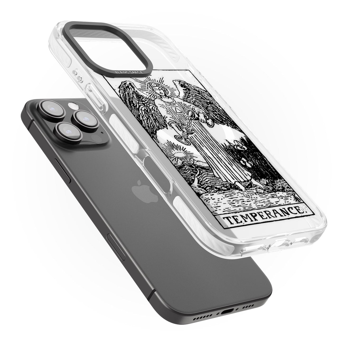 Personalisierte Temperanz-Tarotkarte (Transparent)