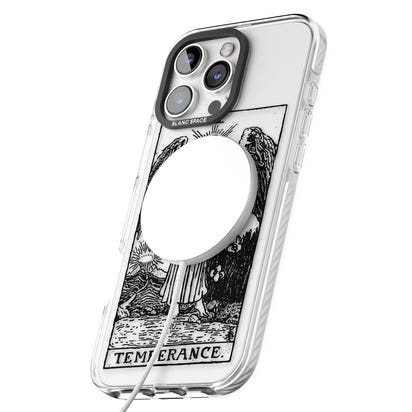 Personalisierte Temperanz-Tarotkarte (Transparent)