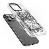 Personalisierte Tarotkarte „Die Liebenden“ (Transparent)