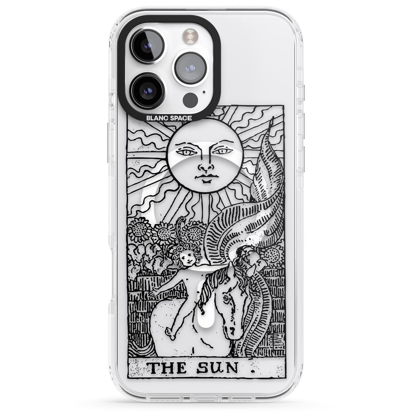 Personalised The Sun Tarot Card (Clear)