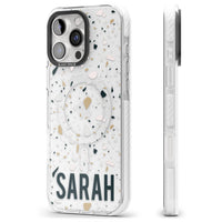 Personalised Terrazzo Blue, Pink, Brown